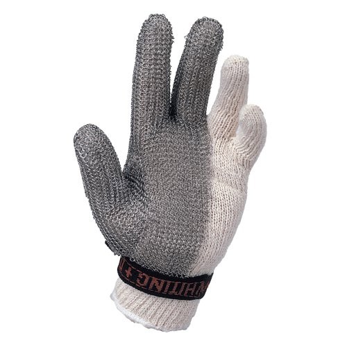 Whiting & Davis 3-Finger Metal Mesh Gloves