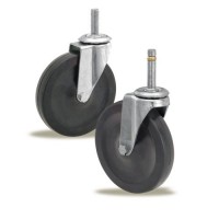 Replacement Casters for Heavy-Duty Utility Carts 