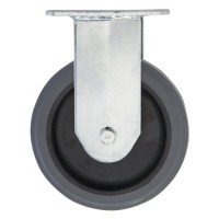 Plate Rigid, No Brake - Heavy-Duty 5 in. Replacement Caster