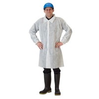 Kleenguard labcoats offer light-duty protection against dirt, grime and certain non-hazardous dry particulates.