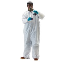 Kleenguard coveralls offer light-duty protection.