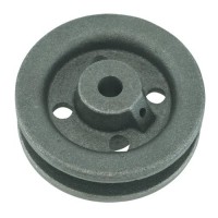 Rail Trolley Replacement Wheels - Cast Iron Construction 