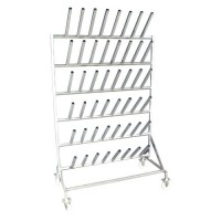 Stainless Steel Mobile Boot Drying Rack 