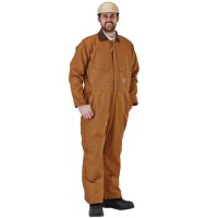 10-oz. Brown Duck Insulated Coverall