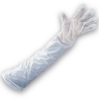 Prime Source Shoulder-Length Poly Disposable Gloves