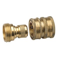 Quick Connect Set - Brass Male GHT x Female GHT 