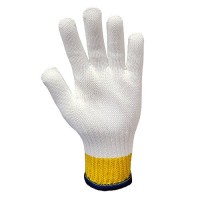Whizard 3'' Cuff Defender® Cut-Resistant White Gloves
