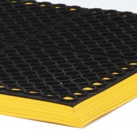 SafeWalk Floor Mat - thicker and with bright yellow border