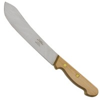 Wood Handle Butcher Knife