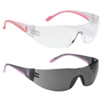 Pink Frame Safety Glasses