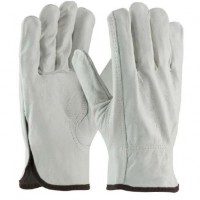 Grain Leather Driver Work Gloves