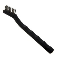 Carlisle 7-Inch Toothbrush-Style Utility Brush with Stainless Steel Bristles