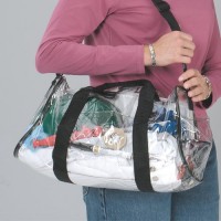 Prime Source Clear PVC Duffel Bag