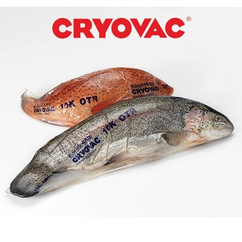 Fresh Fish Non-Barrier Cryovac Shrink Bags, HP2780 10K OTR, Case Pack 
