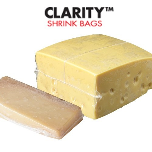 B2800 Gassy Cheese Bags, Clarity Smart Pack Shrink Bags