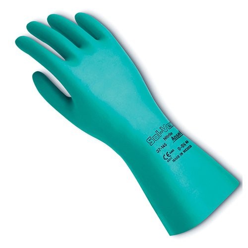 Solvex Unlined Nitrile Gloves 