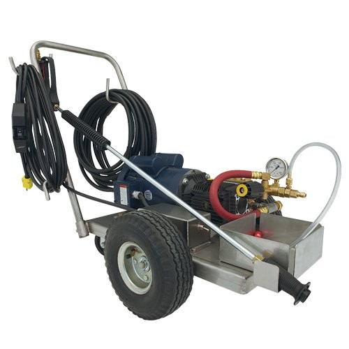 Pressure Washers with Stainless Steel Cart