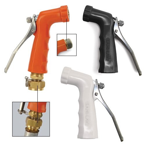 Heavy-Duty Hot Water Nozzles with Stainless Steel Handle