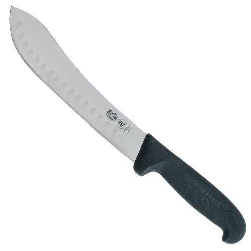 Victorinox Fibrox Pro Handle Butcher Knives with Granton Style Edge