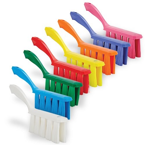 Vikan Total Color Ultra Safe Technology (UST) Bench Brushes 