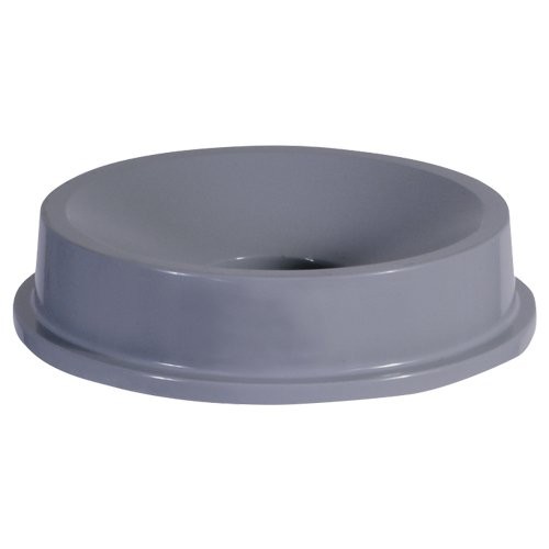 Rubbermaid Gray Funnel Top Lid for 32-Gallon Round Brute Drums