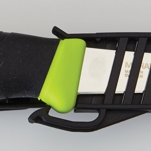 Fishing Knife includes a safety clip on sheath to hold knife securely.